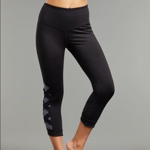 Compression Weave High Waist Leggings